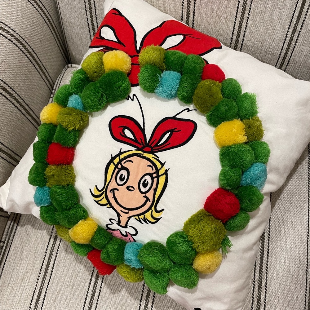 Pottery Barn PB Teen Cindy Lou™ Pom-Pom Pillow Cover